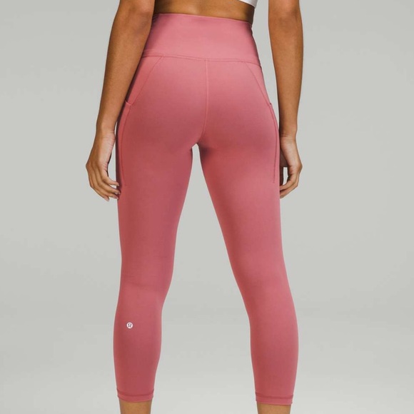 Lululemon Wunder Train High-Rise Crop
with Pockets 25” size 0 - Picture 1 of 8